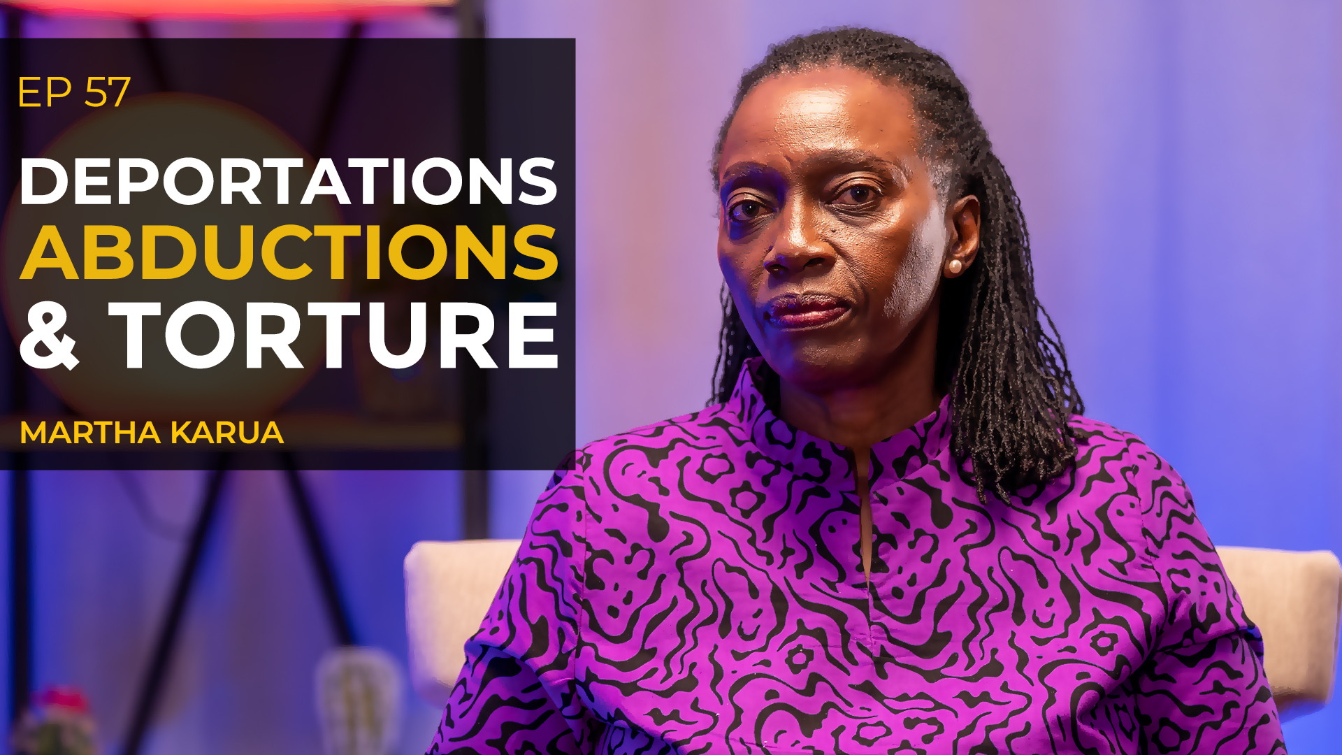 Martha Karua Breaks Silence on Deportation, Torture, and East Africa’s Democratic Crisis